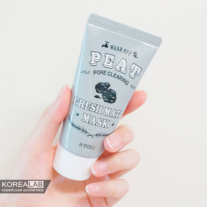 Маска для очищения и сужения пор A'PIEU Fresh Mate Peat Mask Pore Clearing
