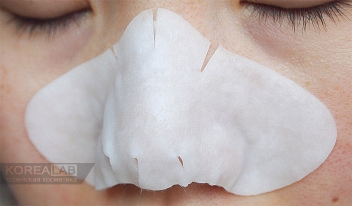 Салфетки для удаления черных точек и камедонов CIRACLE Blackhead Off Cotton Mask