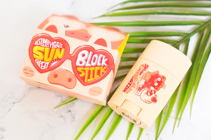 Солнцезащитный стик для лица ELIZAVECCA Milky Piggy Sun Great Block Stick SPF50+ PA+++