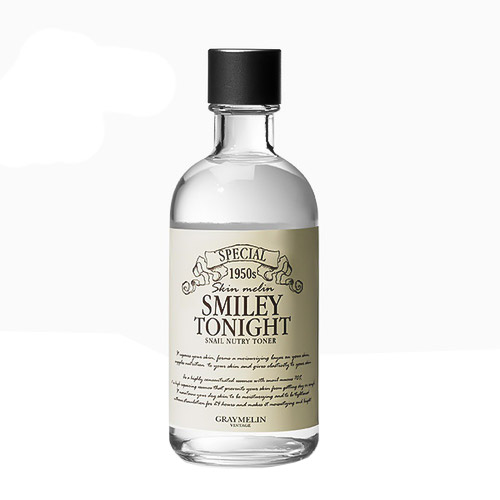 Тонер с улиточным муцином GRAYMELIN Smiley Toning Snail Nutry Toner