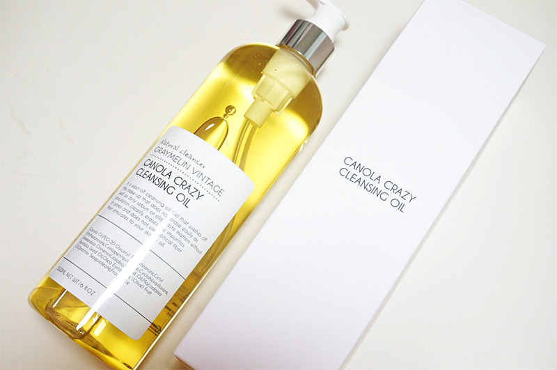 Гидрофильное масло с канолой GRAYMELIN Canola Crazy Cleansing Оil 500 мл