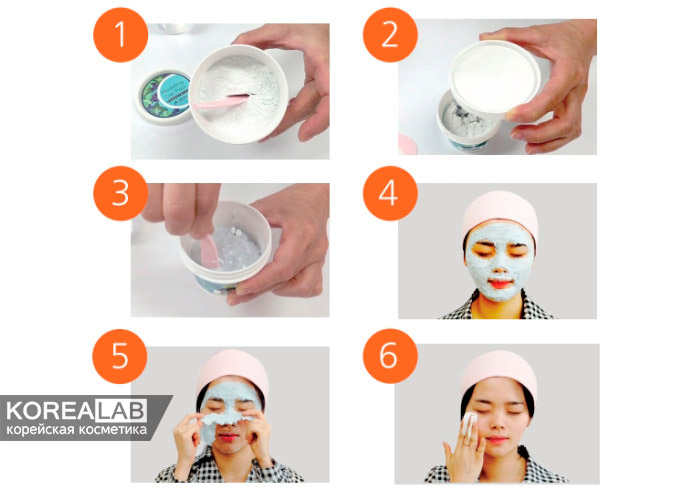 Альгиатная маска для лица INOFACE Modeling Cup Pack