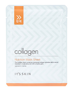 тканевая маска с коллагеном it's skin