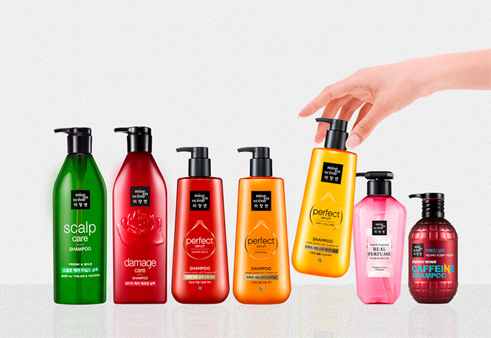 Питательный шампунь для поврежденных волос MISE EN SCENE Perfect Serum Shampoo
