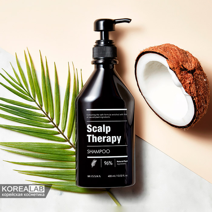 Укрепляющий шампунь для волос MISSHA Scalp Therapy Shampoo