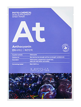 Тканевые маски для лица MISSHA Phytochemical Skin Supplement Sheet Mask