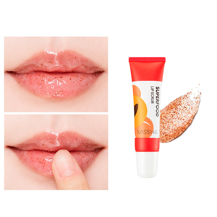 Скраб для губ MISSHA Super Food Apricot Seed Lip Scrub