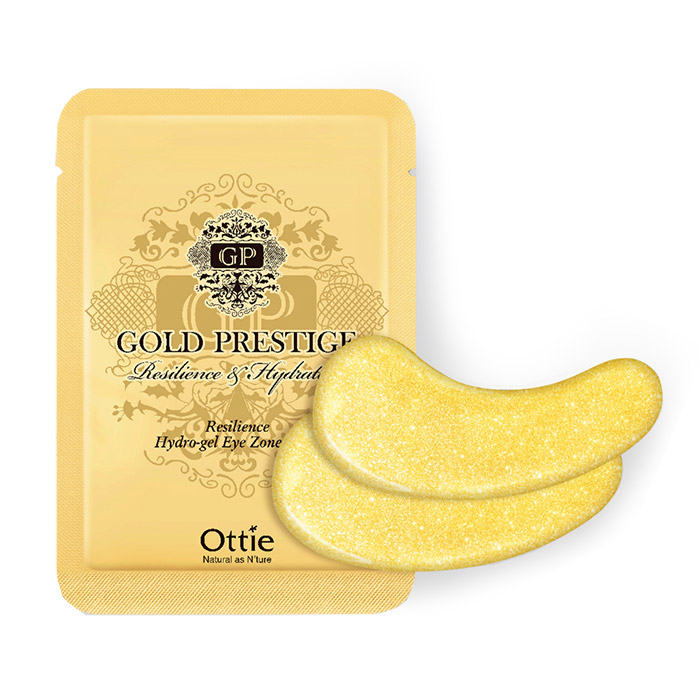 Гидрогелевые патчи для век OTTIE Gold Prestige Resilience Hydrogel Eye Zone Mask