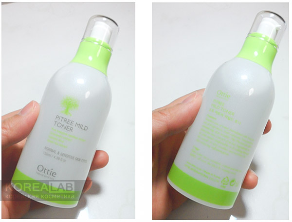 Тонер для чувствитеной кожи с экстрактом пихты OTTIE Pitree Mild Toner
