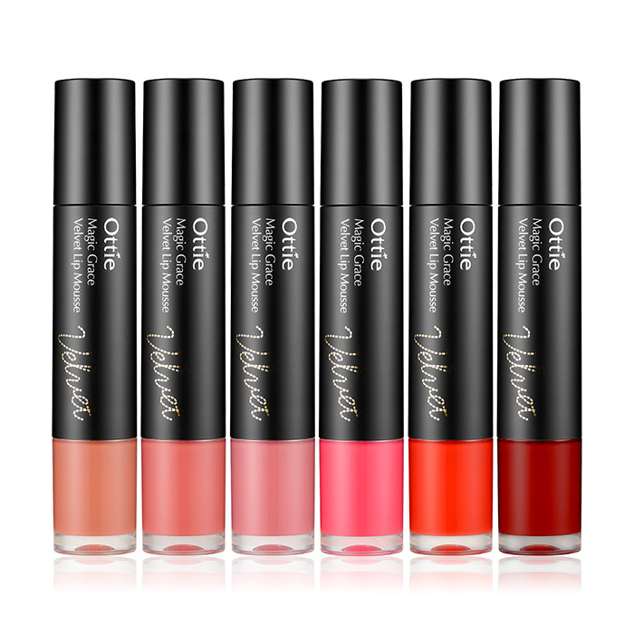 Жидкая матовая помада OTTIE Magic Grace Velvet Lip Mousse
