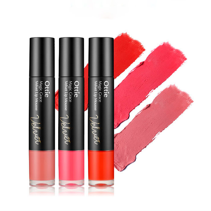 Жидкая матовая помада OTTIE Magic Grace Velvet Lip Mousse