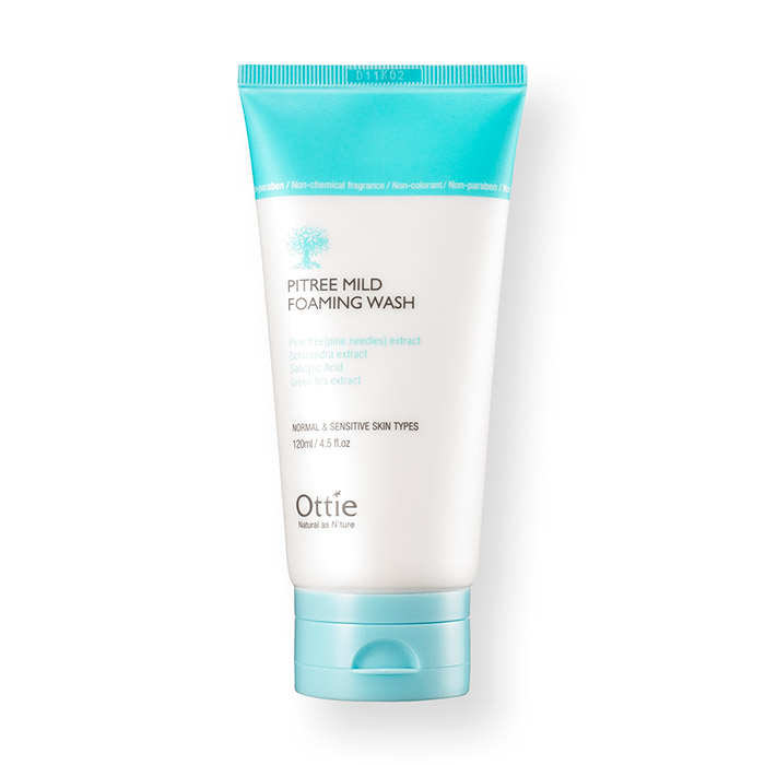 Мягкая пенка для умывания OTTIE Pitree Mild Foaming Wash