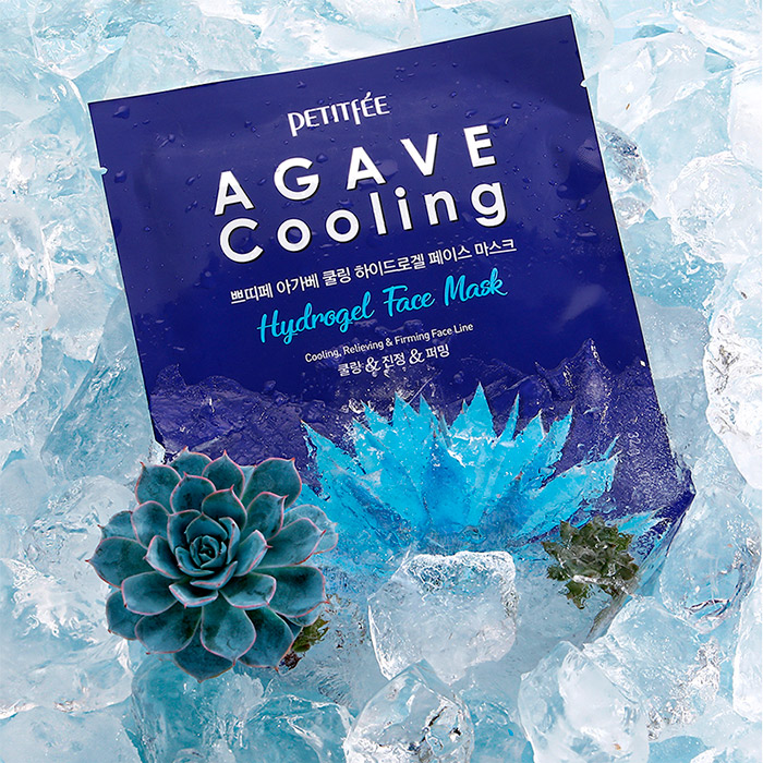 Охлаждающая гидрогелевая маска PETITFEE Agave Cooling Hydrogel Face Mask Охлаждающая гидрогелевая маска PETITFEE Agave Cooling Hydrogel Face Mask
