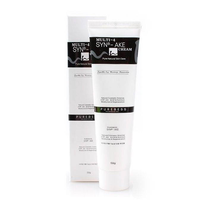 Крем со змеиным пептидом PUREBESS Multi-4 Syn-Ake Cream
