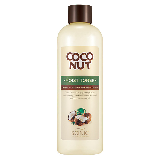 Увлажняющий кокосовый тонер SCINIC Coconut Moist Toner - 500ml
