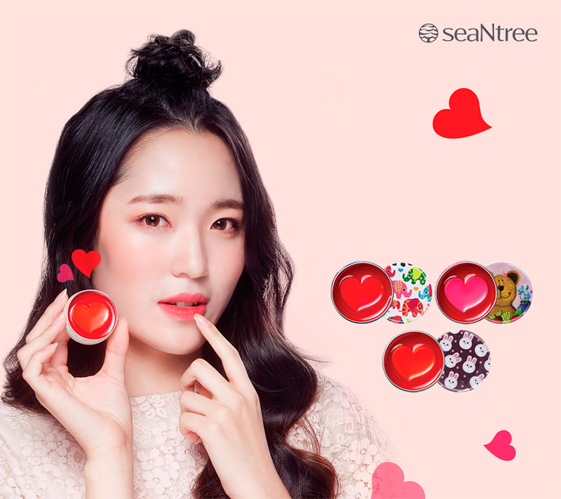 Двойной бальзам-тинт для губ SeaNtree Moisture Steam Dual Lip Balm