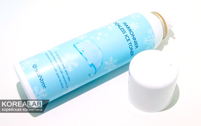 Тонер-спрей для лица SEANTREE Marronnier Poaless Ice Toner