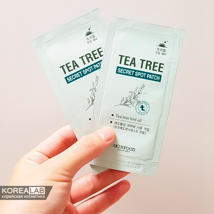 Точечные патчи анти-акне SKINFOOD Tea Tree Secret Spot Patch
