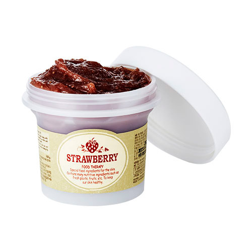 Маска-скраб для лица с клубникой SKINFOOD Black Sugar Strawberry Mask Wash Off
