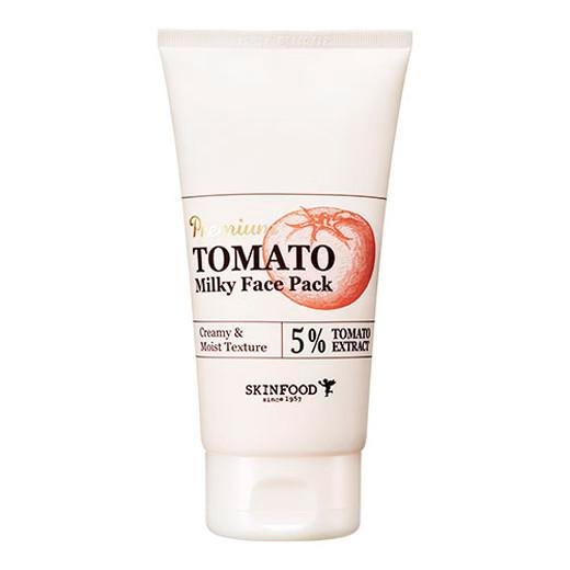 Маска для лица для выравнивания тона SKINFOOD Premium Tomato Milky Face Pack
