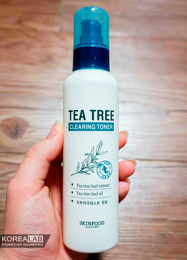 Очищающий тонер для проблемной кожи SKINFOOD Tea Tree Clearing Toner