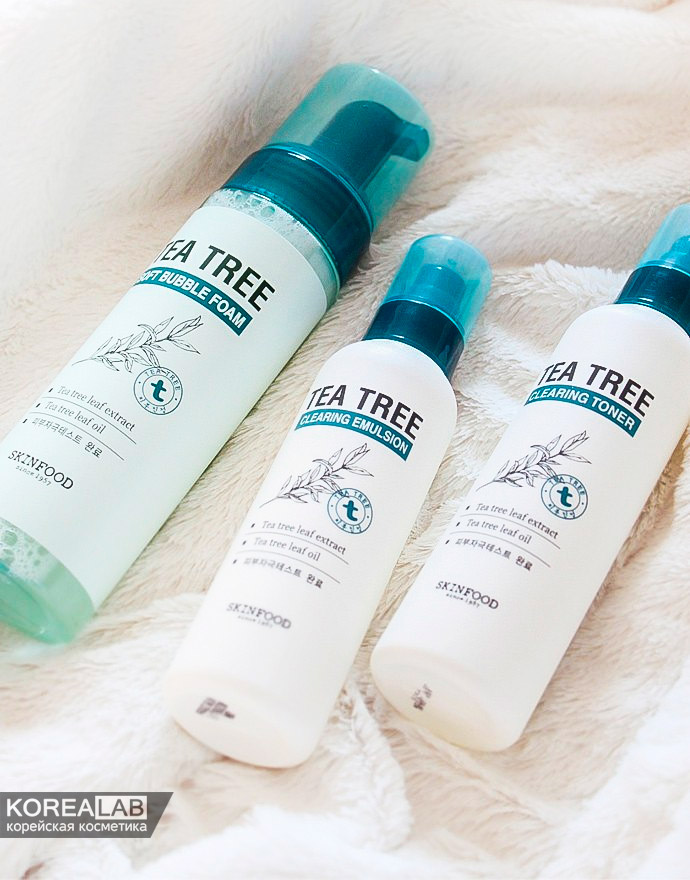 Очищающий тонер для проблемной кожи SKINFOOD Tea Tree Clearing Toner
