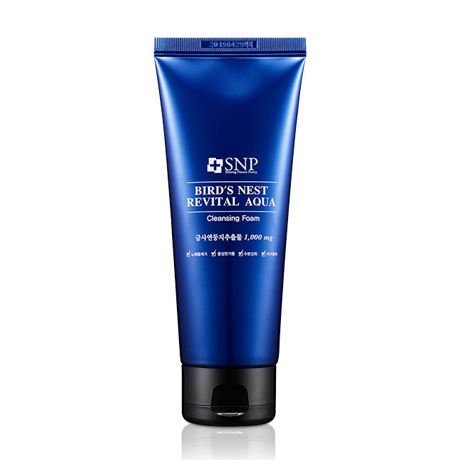 Очищающая пенка SNP Bird's Nest Revital Aqua Cleansing Foam - 150ml