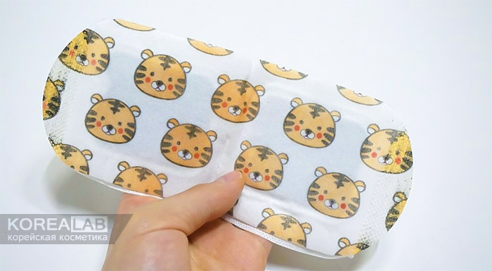 Расслабляющая согревающая маска для глаз SNP Animal Warming Eye Mask