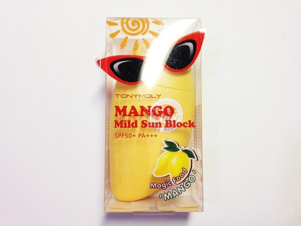 солнцезащитный крем tony moly mango