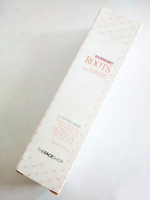 ночная маска для лица thefaceshop