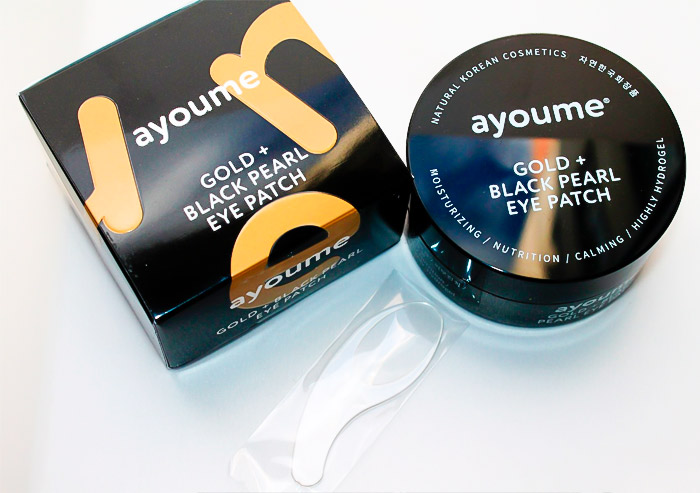 Гидрогелевые патчи от темных кругов AYOUME Gold Black Pearl Eye Patch