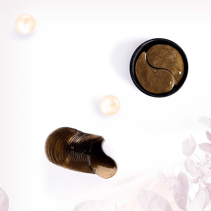 Гидрогелевые патчи от темных кругов AYOUME Gold Black Pearl Eye Patch