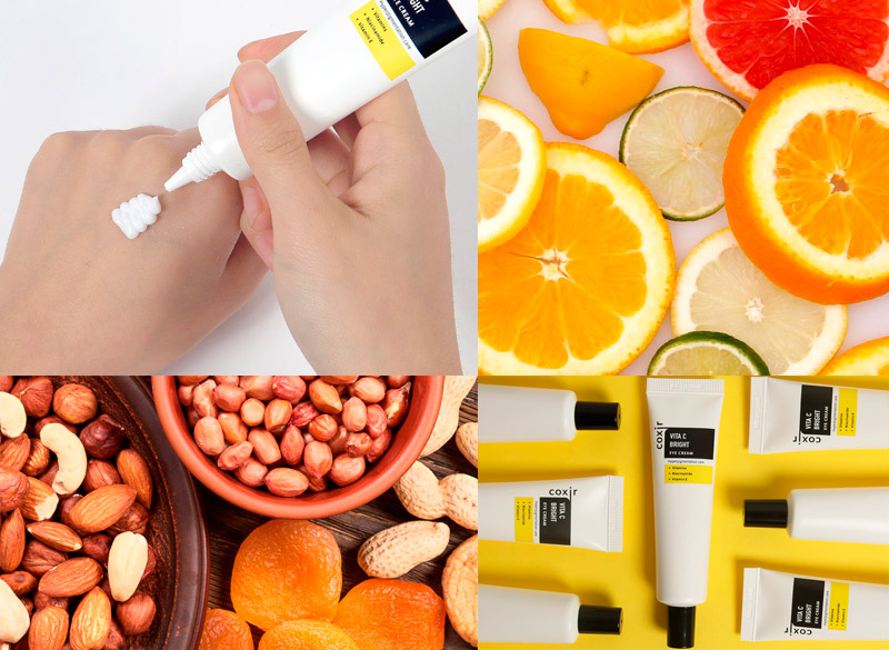 Осветляющий крем для век с витамином С COXIR Vita C Bright Eye Cream Осветляющий крем для век с витамином С COXIR Vita C Bright Eye Cream