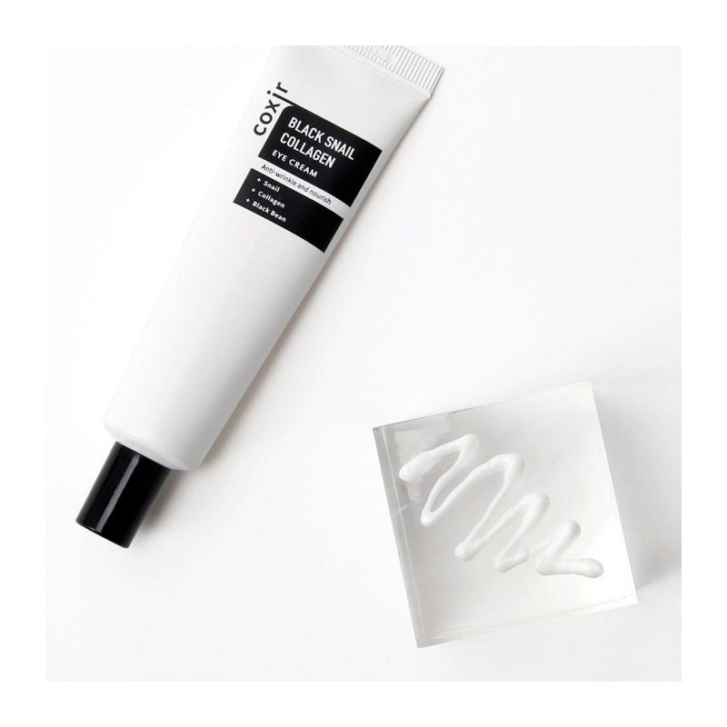 Антивозрастной крем для век с улиточным муцином COXIR Black Snail Collagen Eye Cream Антивозрастной крем для век с улиточным муцином COXIR Black Snail Collagen Eye Cream