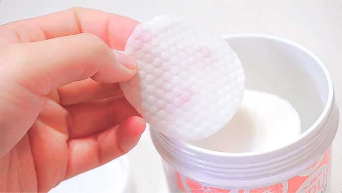 Пилинг-пэды для лица с грейпфрутом G9 SKIN Grapefruit Vita Peeling Pad Пилинг-пэды для лица с грейпфрутом G9 SKIN Grapefruit Vita Peeling Pad