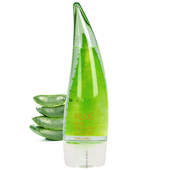 Очищающая пенка для умывания с алоэ Holika Holika Aloe Cleansing Foam