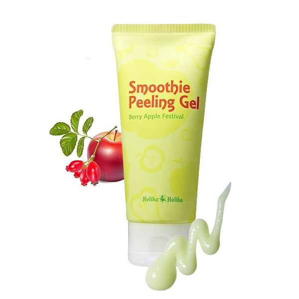 Отшелушивающий пилинг для лица Holika Holika Smoothie Peeling Gel Berry Apple Festival