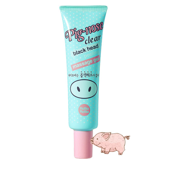 гель от черных точек Holika Holika Pig-nose Clear Black Head Peeling Massage Gel
