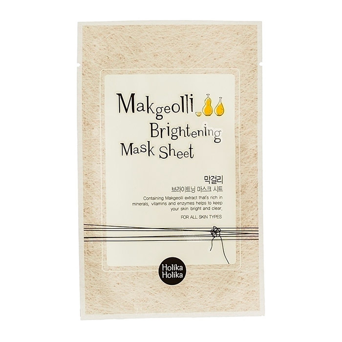 Тканевая маска Holika Holika Makgeolli Brightening Mask Sheet
