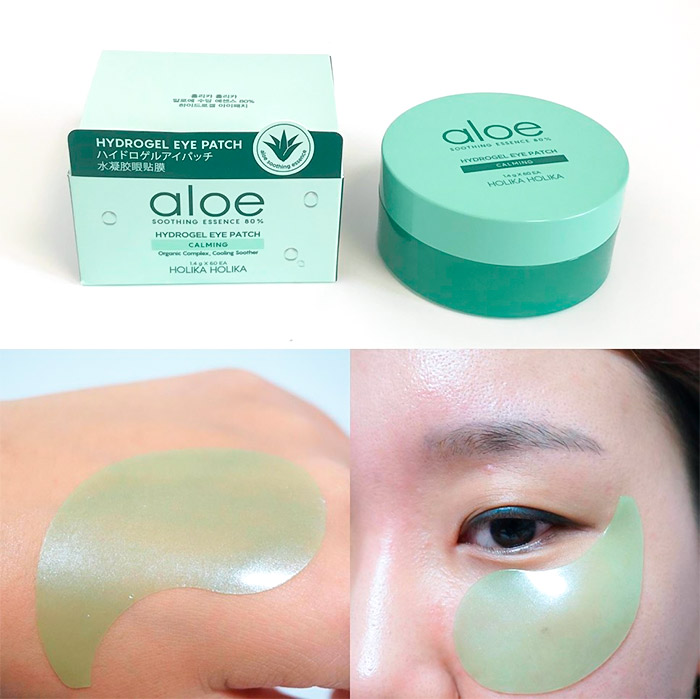 Успокаивающие гидрогелевые патчи с алоэ для век HOLIKA HOLIKA Aloe Soothing Essence 80% Hydrogel Eye Patch Calming Успокаивающие гидрогелевые патчи с алоэ для век HOLIKA HOLIKA Aloe Soothing Essence 80% Hydrogel Eye Patch Calming