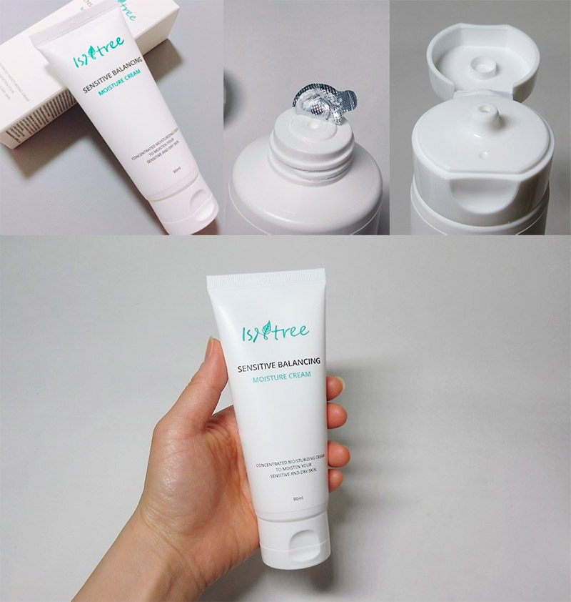 Увлажняющий крем для чувствительной кожи IsNtree Sensitive Balancing Moisture Cream