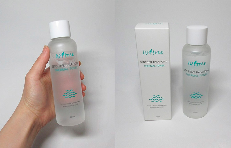 Балансирующий тонер с термальной водой IsNtree Sensitive Balancing Thermal Toner