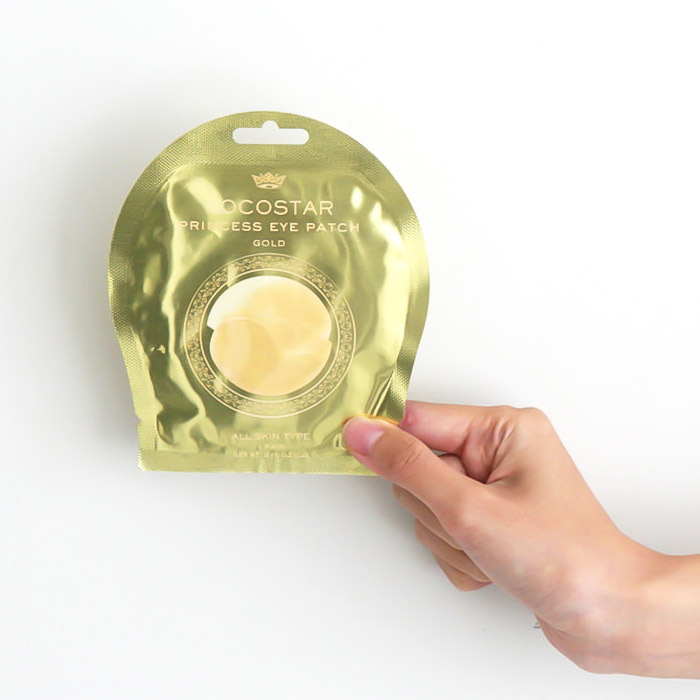 Гидрогелевые патчи для глаз с золотом KOCOSTAR Princess Eye Patch Gold
