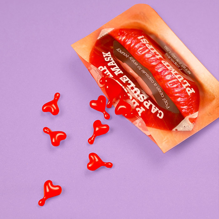 Капсульная сыворотка для губ KOCOSTAR Plump Lip Capsule Mask Pouch