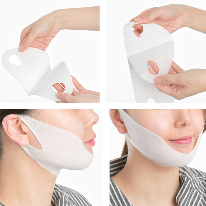 Лифтинг-маска для подбородка KOCOSTAR V Line Hydrogel Chin Pack