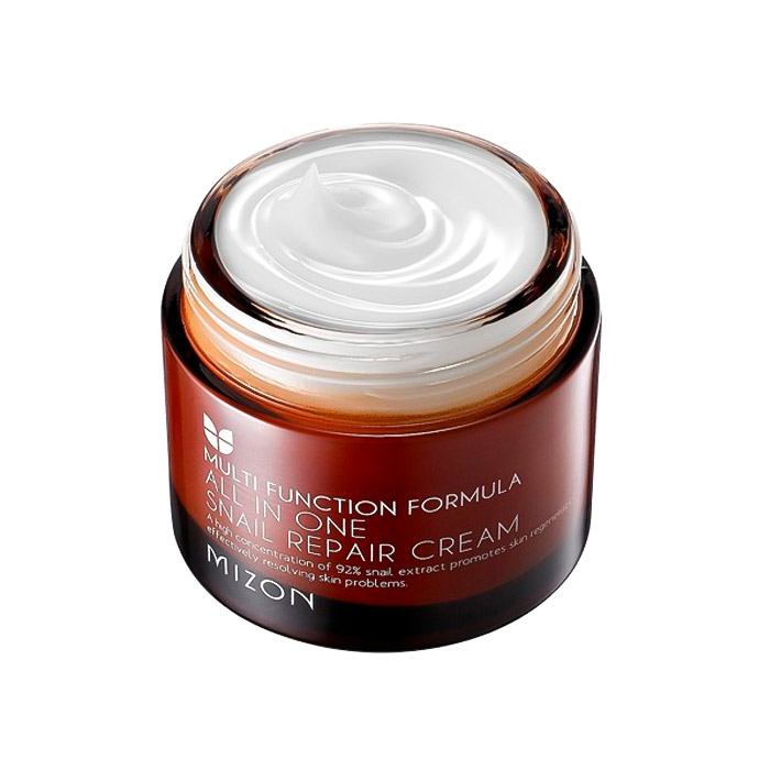 Крем с муцином улитки для лица MIZON All In One Snail Repair Cream