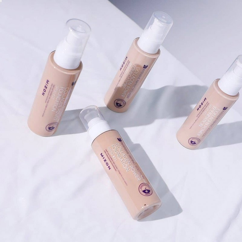 Увлажняющая тональная основа с коллагеном MIZON Collagen Power Foundation SPF50 100 мл