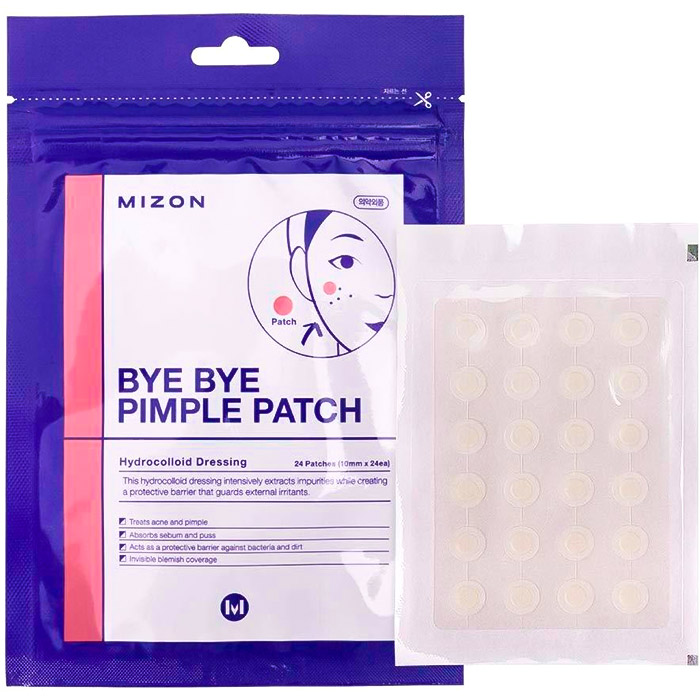 Патчи от прыщей MIZON Bye Bye Pimple Patch