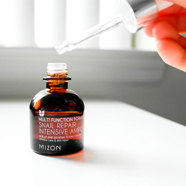 Сыворотка с муцином улитки MIZON Snail Repair Intensive Ampoule