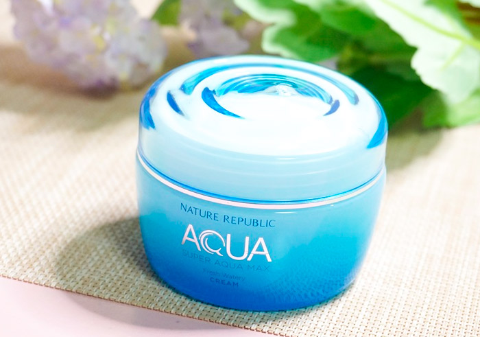 Гель-крем для комбинированной кожи NATURE REPUBLIC Super Aqua Max Fresh Watery Cream